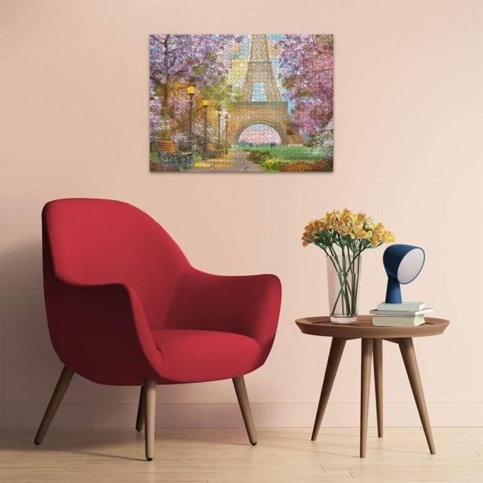 Ravensburger 12000694 Puzzle de alta calidad de 1500 piezas Amor en París, para Adultos y +14 años, 80x60cm 2