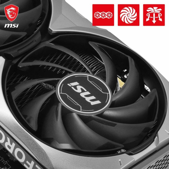 Tarjeta Gráfica MSI VGAMISNVDM216 GEFORCE RTX 4070 RTX 4070 SUPER 12 GB GDDR6 GDDR6X 5