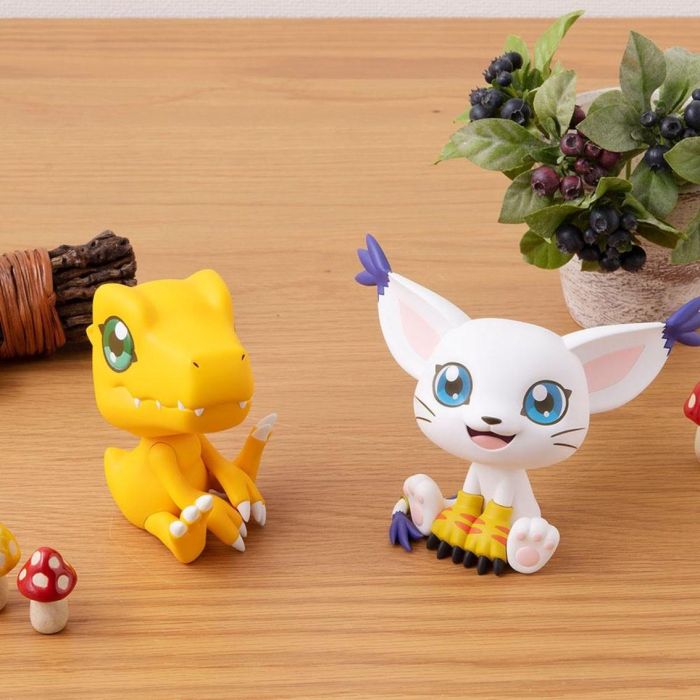 Figuras Megahouse Digimon Lookup Pack Agumon 3 Figuras Megahouse Digimon Lookup Pack Agumon 3