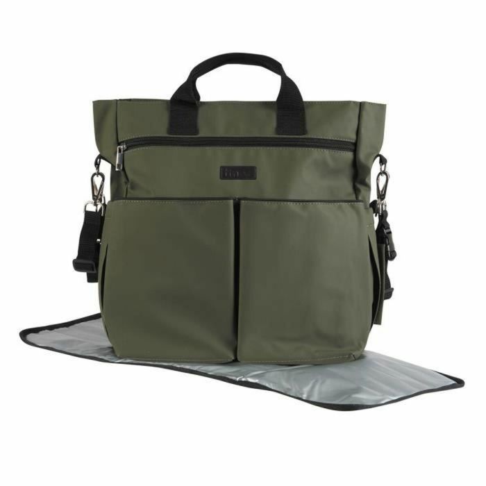 Bolso cambiador - TINEO - Diario - Impermeable - Caqui - Gran capacidad de almacenamiento 2