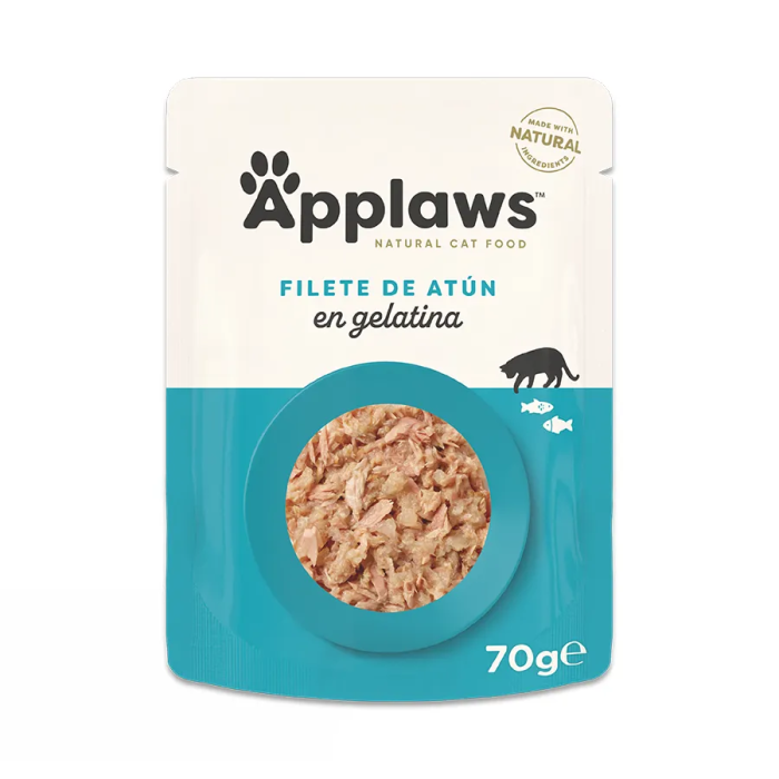 Applaws Cat Sobre Filete De Atun En Gelatina 16x70 gr