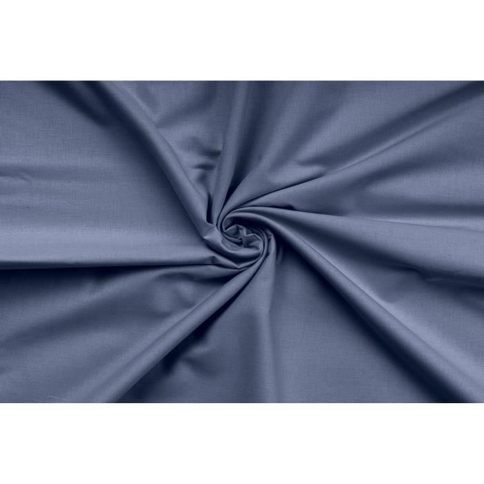 Juego de cama ASI8684282554158 - 1 funda nórdica 220x240 cm + 2 fundas de almohada 60x60 cm - 100% algodón reforzado - Azul 2 Juego de cama ASI8684282554158 - 1 funda nórdica 220x240 cm + 2 fundas de almohada 60x60 cm - 100% algodón reforzado - Azul 2