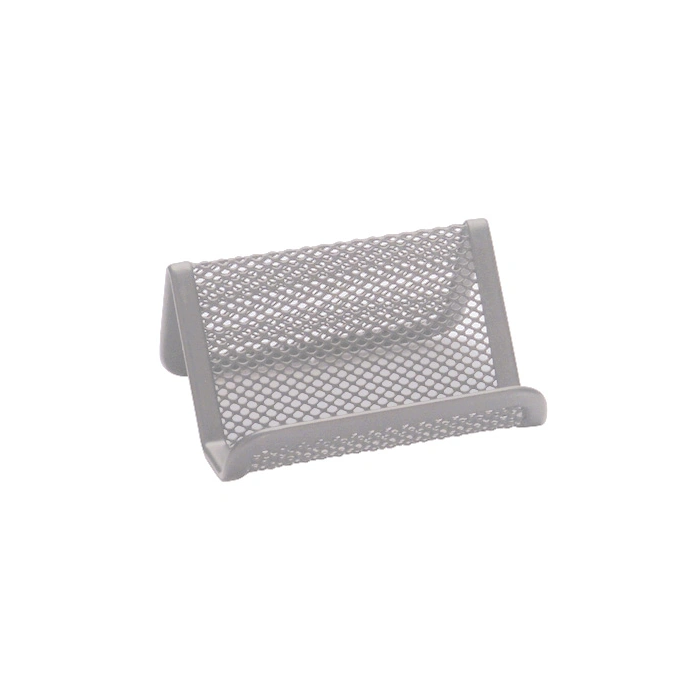 Q-connect Portatarjetas de Metal Plateado 11x7.5x5 cm Capacidad 30-40 Tarjetas 0 Q-connect Portatarjetas de Metal Plateado 11x7.5x5 cm Capacidad 30-40 Tarjetas 0