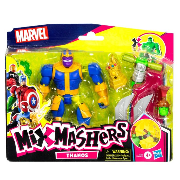 Figura Avengers Mixmashers Deluxe Thanos F9271 Hasbro 1