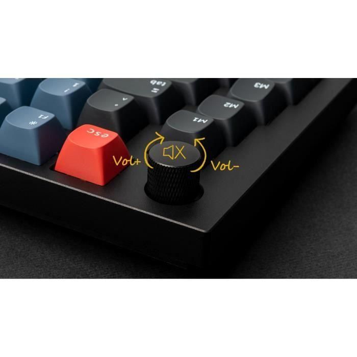 Teclado mecánico para juegos - Interruptor mecánico marrón - KEYCHRON Q10 - ANSI - Retroiluminación RGB 2