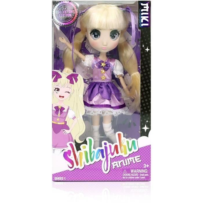 Muñeca Kawai grande estilo japonés 30 cm - Muñeca Miki - BANDAI - Licencia oficial del anime Shibajuku 2