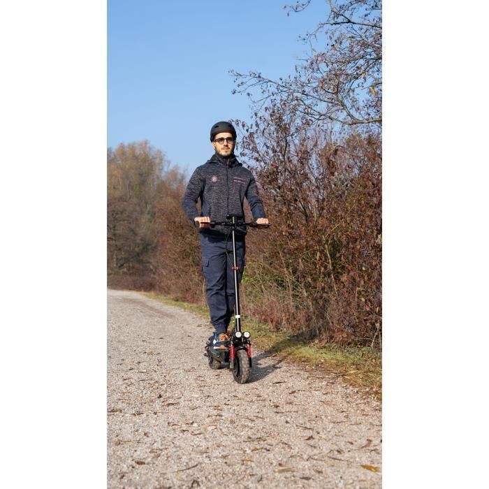 Ezway AUT3700092608951 Patinete eléctrico todoterreno plegable EBOOST GO - 48V 800W, 50 km autonomía, luz de freno e intermitentes 2 Ezway AUT3700092608951 Patinete eléctrico todoterreno plegable EBOOST GO - 48V 800W, 50 km autonomía, luz de freno e intermitentes 2