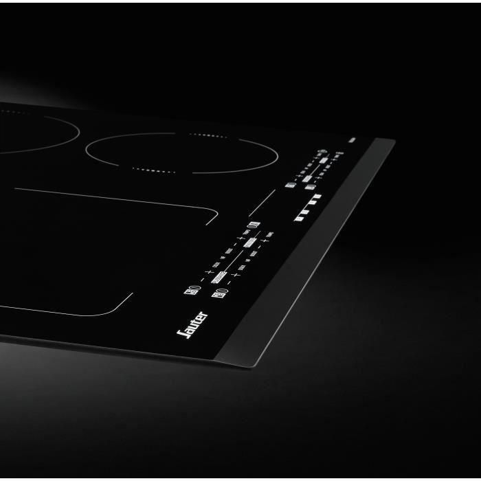 SAUTER SPI4664B Placa de inducción - 4 quemadores - 7200W - L60 x D51cm - Revestimiento de vidrio - Negro 1 SAUTER SPI4664B Placa de inducción - 4 quemadores - 7200W - L60 x D51cm - Revestimiento de vidrio - Negro 1