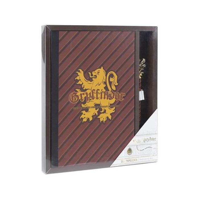 Cerdá Set Papelería Harry Potter Casa Gryffindor Coleccionable | Artículos Escritura Rojo Oficial Papel Plástico 22x22x2.5cm 0 Cerdá Set Papelería Harry Potter Casa Gryffindor Coleccionable | Artículos Escritura Rojo Oficial Papel Plástico 22x22x2.5cm 0