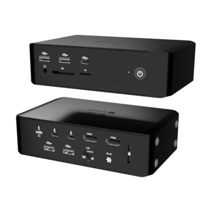 I-TEC Thunderbolt 5 Quattro Display DS 2xTB5 2xHDMI 1x2.5GLAN 1xUSB-C Gen2 Docking Station 140W PD