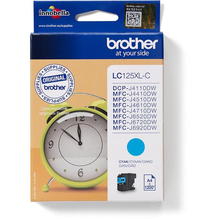 Brother MFC-J4410DW-J4510DW Tinta Cian Blister 1.200 Páginas 0 Brother MFC-J4410DW-J4510DW Tinta Cian Blister 1.200 Páginas 0