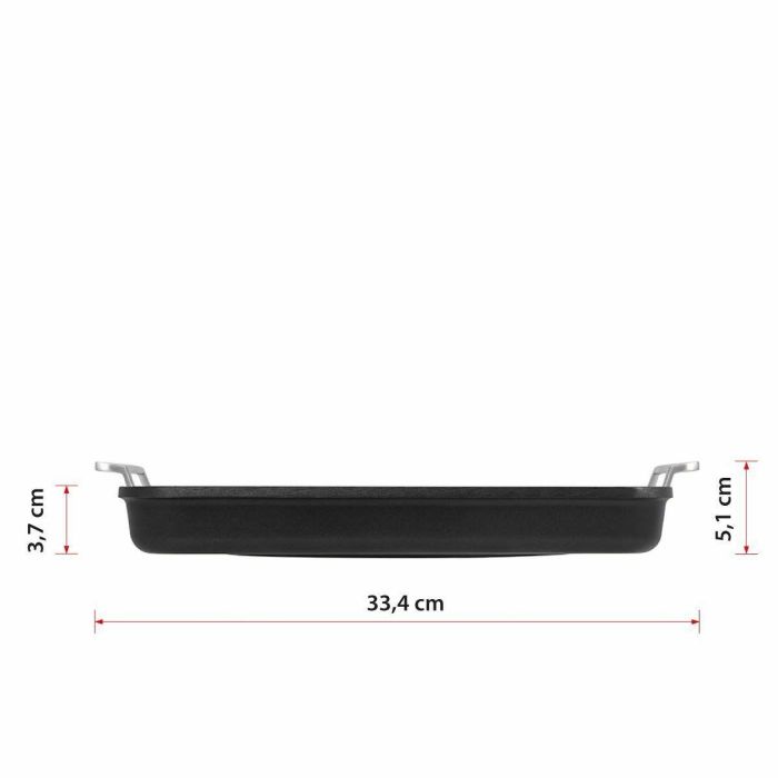 Asadora Valira 4652/25 28 x 28 cm 25 x 28 cm Negro Metal Aluminio Ø 28 cm 2 Asadora Valira 4652/25 28 x 28 cm 25 x 28 cm Negro Metal Aluminio Ø 28 cm 2
