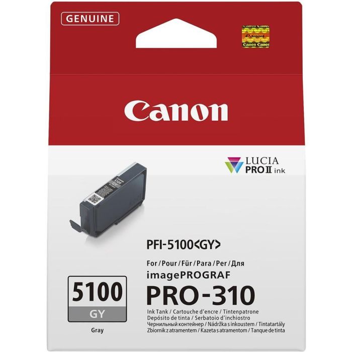 Cartucho Tinta Canon Pfi - 5100 gris Cartucho Tinta Canon Pfi - 5100 gris