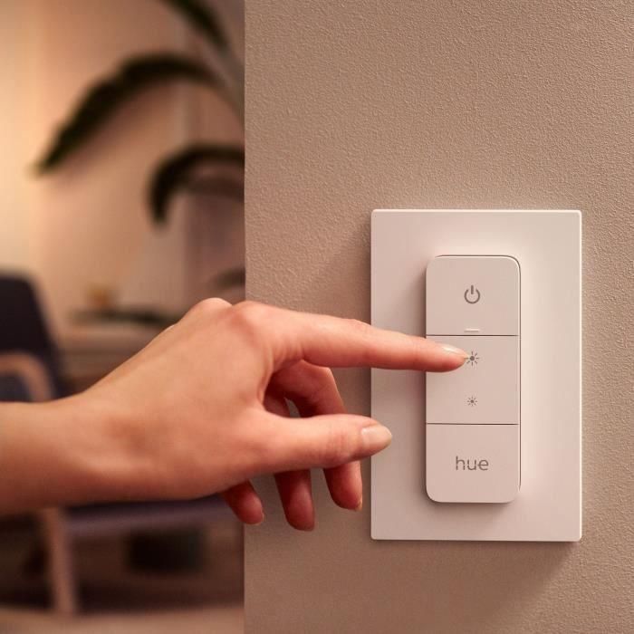 Regulador de luz con control remoto nómada Philips Hue Dim Switch 1 Regulador de luz con control remoto nómada Philips Hue Dim Switch 1
