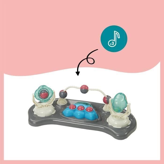 Babymoov BAB3661276142770 Andador Empujador Escalable Plegable Compacto Musical Zinc 4