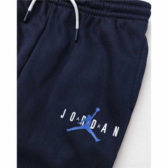 Pantalón de Chándal para Niños Nike Jumpman Sustainable Azul 1 Pantalón de Chándal para Niños Nike Jumpman Sustainable Azul 1