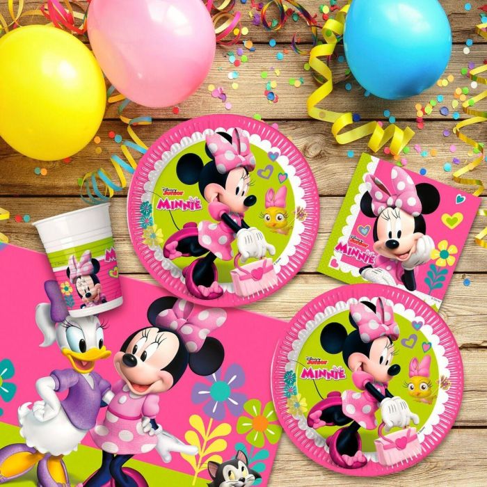 Set Artículos de Fiesta Minnie Mouse 37 Piezas 2