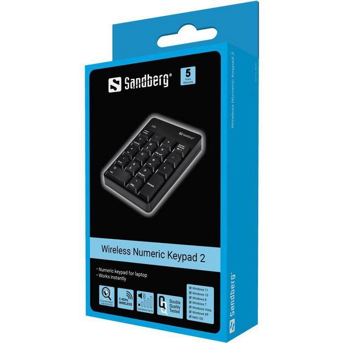 Sandberg Wireless Numeric Keypad 2 1 Sandberg Wireless Numeric Keypad 2 1