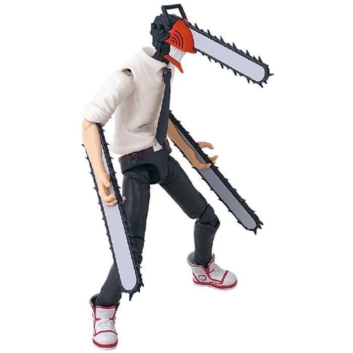Bandai 37026 Anime Heroes: Figura de Acción Coleccionable Chainsaw Man 17 cm Articulada y Detallada con Motosierras 2 Bandai 37026 Anime Heroes: Figura de Acción Coleccionable Chainsaw Man 17 cm Articulada y Detallada con Motosierras 2
