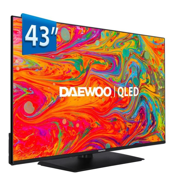 Daewoo 43DM65QV Smart TV QLED 43 Pulgadas 4K UHD HDR10 Dolby Audio 1 Daewoo 43DM65QV Smart TV QLED 43 Pulgadas 4K UHD HDR10 Dolby Audio 1