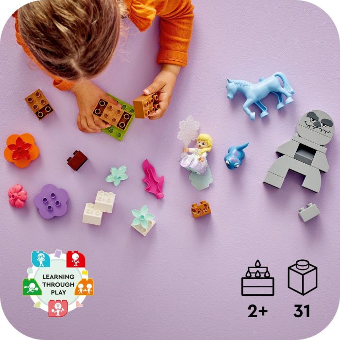 LEGO 10418 DUPLO Disney Elsa y Bruni en el Bosque Encantado - Set de Construcción para Niños Pequeños 5 LEGO 10418 DUPLO Disney Elsa y Bruni en el Bosque Encantado - Set de Construcción para Niños Pequeños 5