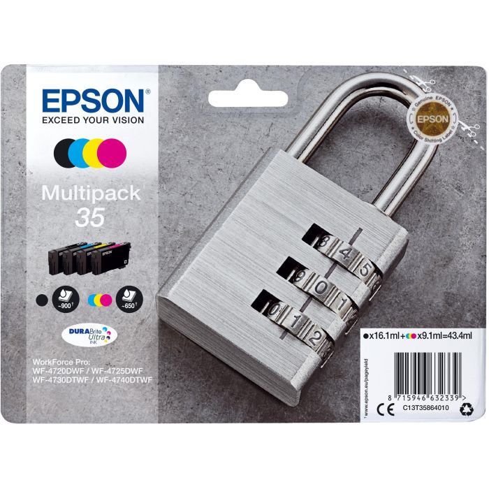 EPSON Multipack 4-colours 35 DURABrite Ultra Ink 0 EPSON Multipack 4-colours 35 DURABrite Ultra Ink 0