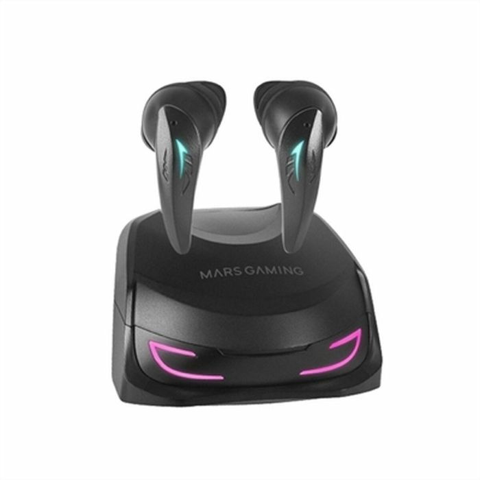 Mars Gaming MHI-Ultra Auriculares Inalámbricos TWS Bluetooth 5.3, ANC+ENC, Batería 24h, Carga Inalámbrica, RGB Flow, IPX4, Negros 0 Mars Gaming MHI-Ultra Auriculares Inalámbricos TWS Bluetooth 5.3, ANC+ENC, Batería 24h, Carga Inalámbrica, RGB Flow, IPX4, Negros 0