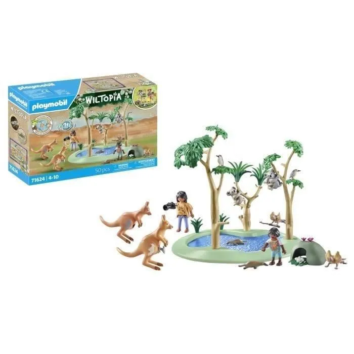 Playmobil Fauna Australiana Wiltopia 71624 Set de Figuras de Animales de Australia con Canguros y Koalas 4 Playmobil Fauna Australiana Wiltopia 71624 Set de Figuras de Animales de Australia con Canguros y Koalas 4
