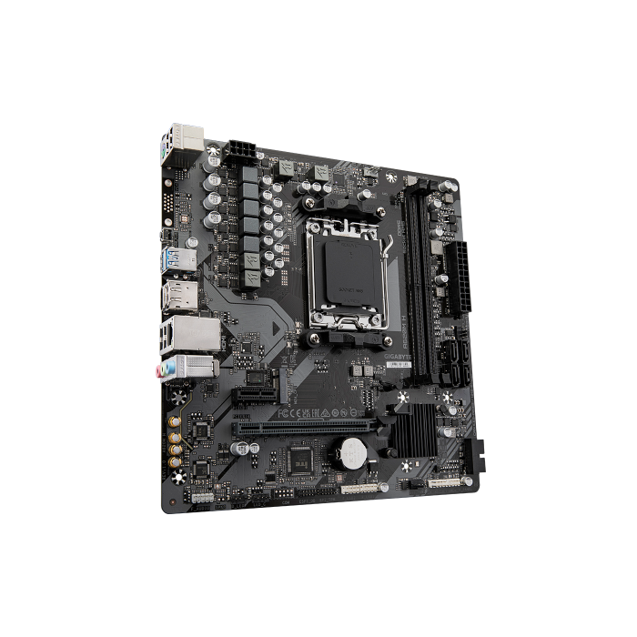 Gigabyte Placa Base A620M H AM5, AMD A620, Socket AM5, Compatible con AMD Ryzen 5/7/9 7ª Gen 2 Gigabyte Placa Base A620M H AM5, AMD A620, Socket AM5, Compatible con AMD Ryzen 5/7/9 7ª Gen 2