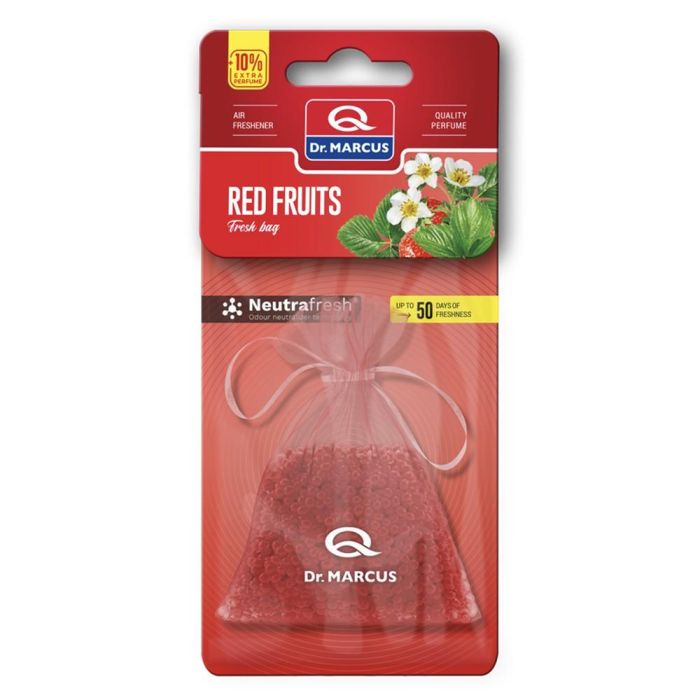 Ambientador para Coche Dr Marcus Fresh Bag Frutos rojos Fragancia Bolsita 7