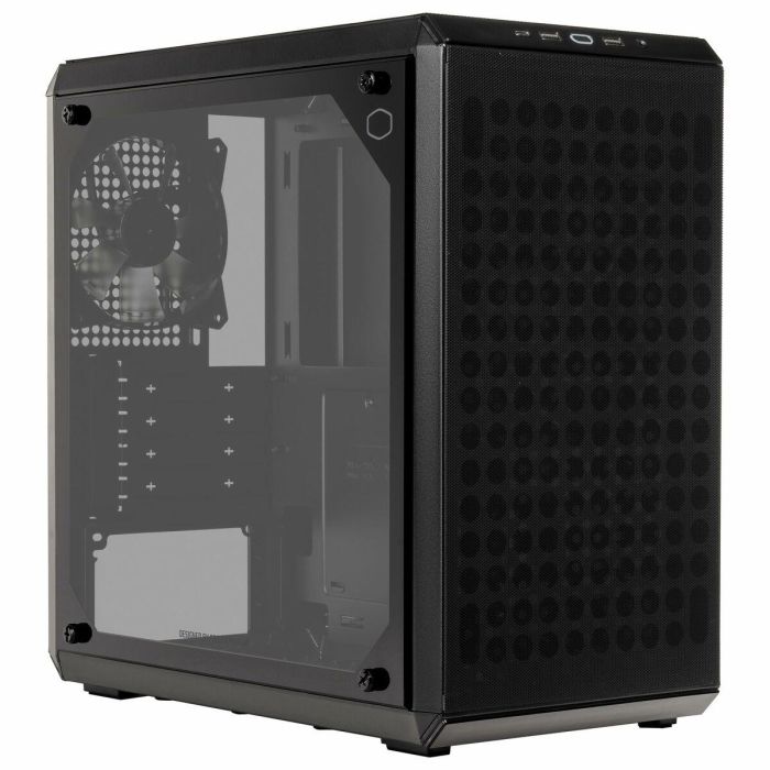 CoolerMaster MasterBox Q300L V2 (Black) Mini Torre PC - Micro ATX, Mini-ITX - Plástico, Acero, Vidrio Templado 14