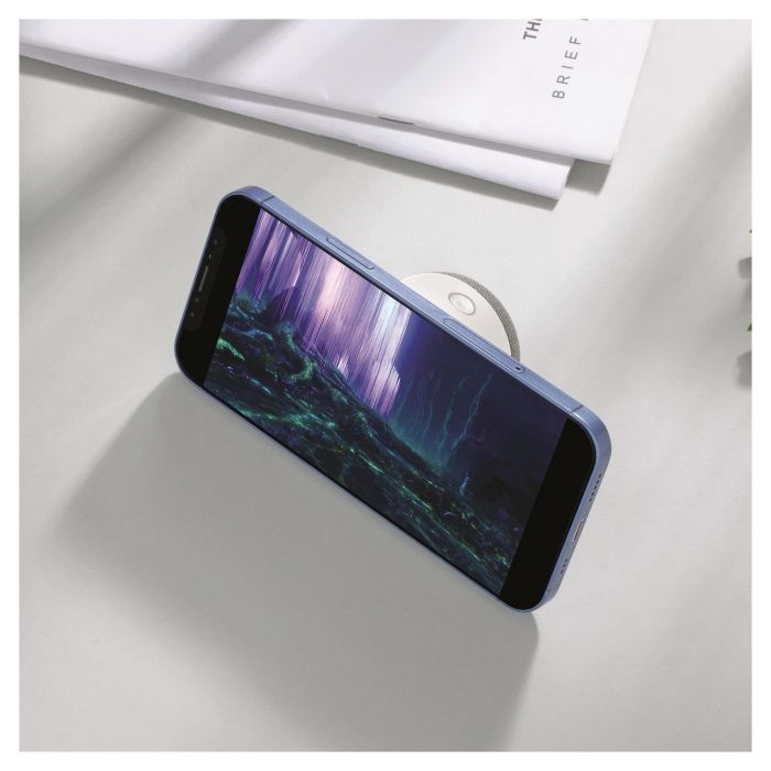 Ultron 461891 Altavoz Bluetooth Magnético Portátil Inalámbrico 3W Blanco para Tablet/Smartphone Batería Integrada 2