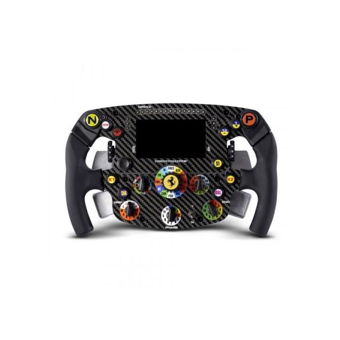 THRUSTMASTER Ferrari SF1000 Edition - Volante Complemento para PC con Pantalla LCD IPS 4.3" y Placa Fibra de Carbono 0 THRUSTMASTER Ferrari SF1000 Edition - Volante Complemento para PC con Pantalla LCD IPS 4.3" y Placa Fibra de Carbono 0