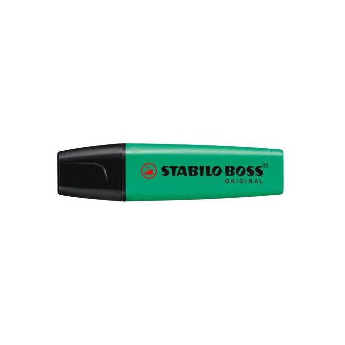 Marcador Fluor Stabilo Boss 70 Turquesa 10 unidades
