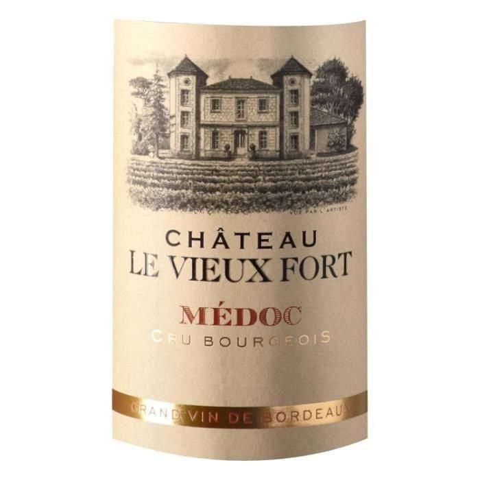 Château Le Vieux Fort 2018 Médoc Cru Bourgeois - Burdeos Rost Wine 1 Château Le Vieux Fort 2018 Médoc Cru Bourgeois - Burdeos Rost Wine 1