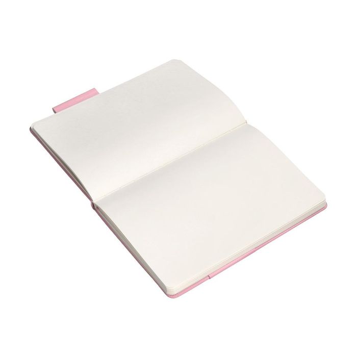 Cuaderno Con Gomilla Antartik Notes Tapa Dura A4 Hojas Lisas Rosa Pastel 100 Hojas 80 gr Fsc 8