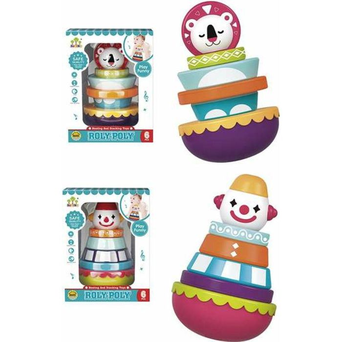 Tentetieso payaso o león musical 15'5x12x20cm - modelos surtidos 1 Tentetieso payaso o león musical 15'5x12x20cm - modelos surtidos 1