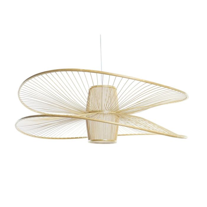 Lampara Techo Urban DKD Home Decor Natural Blanco 100 x 32 x 100 cm Lampara Techo Urban DKD Home Decor Natural Blanco 100 x 32 x 100 cm