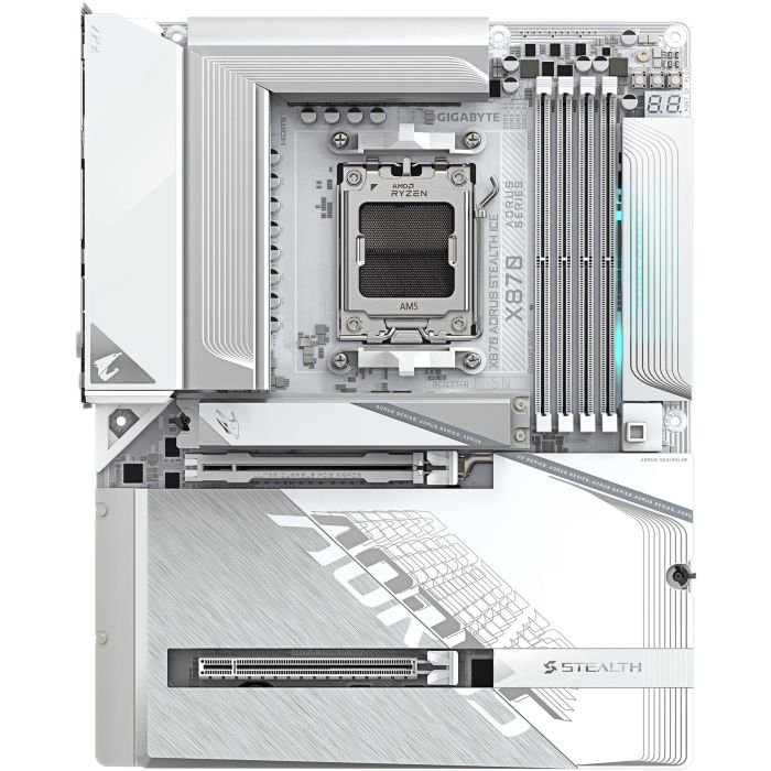 Gigabyte GA-X870 A STEALTH ICE (AM5) (D) 1 Gigabyte GA-X870 A STEALTH ICE (AM5) (D) 1