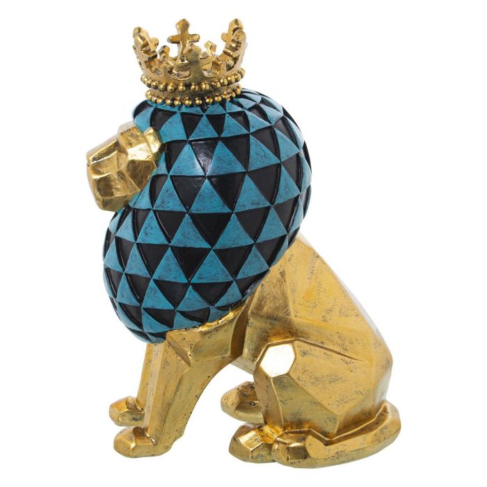 Figura Decorativa Alexandra House Living Dorado León 3