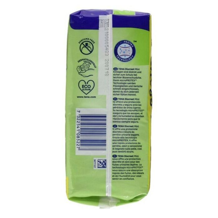 Tena Lady DISCREET Compresas Incontinencia Mini 24 Unidades - Ultradelgadas con MicroPROTEXT, Triple Acción Anti-Olores y Fugas 1