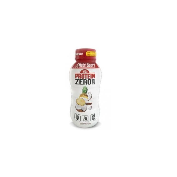 NUTRISPORT Batido Protein Zero Piña-Coco 330 ml Pack 12 Botellas
