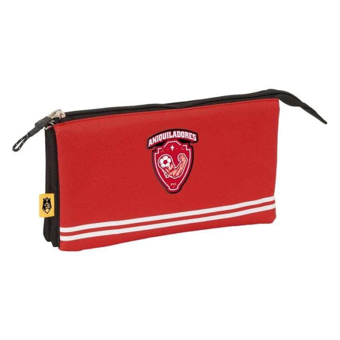 Bolso Escolar Portatodo Safta Triple Kings League Aniquiladoresistente 120x220x30 mm