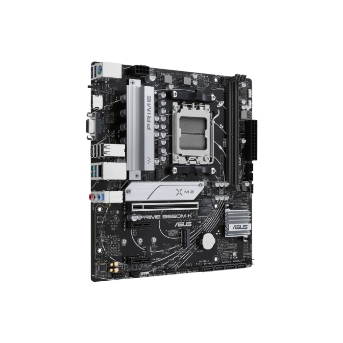 ASUS Placa Base PRIME B650M-K, AMD B650 Chipset, Zócalo AM5, Micro ATX, Referencia 90MB1F60-M0EAY0 1