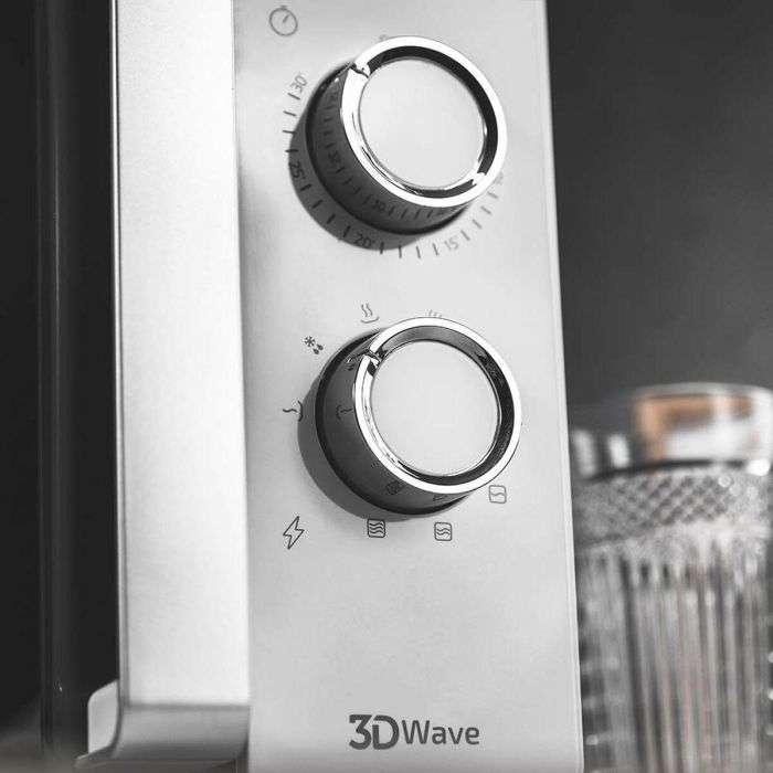 Cecotec 01547 microondas Blanco Microondas con grill Encimera 23 L 700 W 3