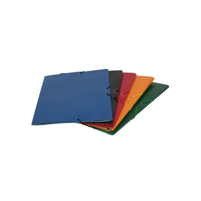 Carpeta De Gomas Y Solapas Mariola Carton Abg Fº Amarillo 10 unidades