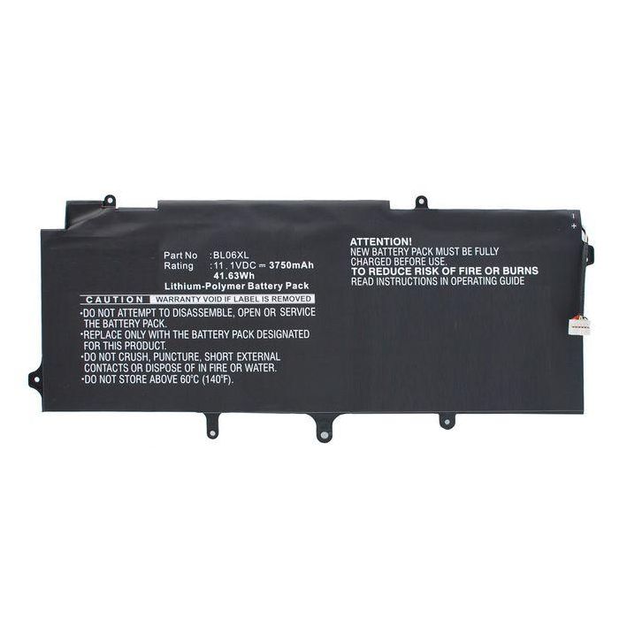 CoreParts Laptop Battery for HP 42Wh Li-Pol 11.1V 3750mAh Black, EliteBook 1040, EliteBook Folio 1040 G1, EliteBook Folio 1040 G2 2 CoreParts Laptop Battery for HP 42Wh Li-Pol 11.1V 3750mAh Black, EliteBook 1040, EliteBook Folio 1040 G1, EliteBook Folio 1040 G2 2