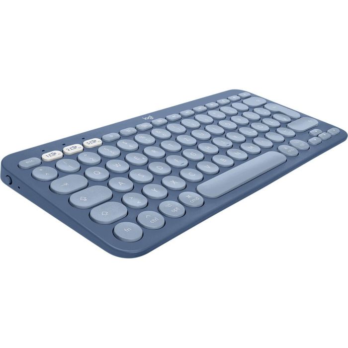 Teclado Logitech K380 Azul Qwerty Español QWERTZ 2