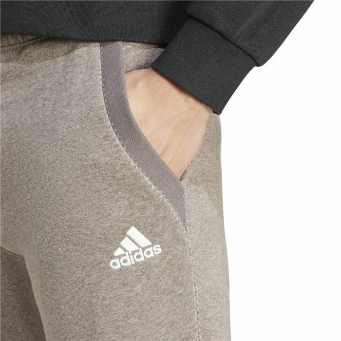 Pantalón Largo Deportivo Adidas Seasonal Essentials Melange Beige Hombre 2