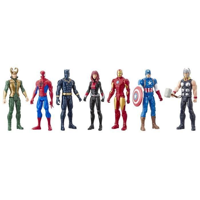 Maxi Pack Vengadores 7 figuras 1 Maxi Pack Vengadores 7 figuras 1